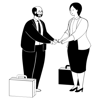 Illustration of professional growth and collaboration